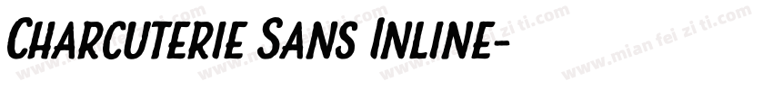 Charcuterie Sans Inline字体转换